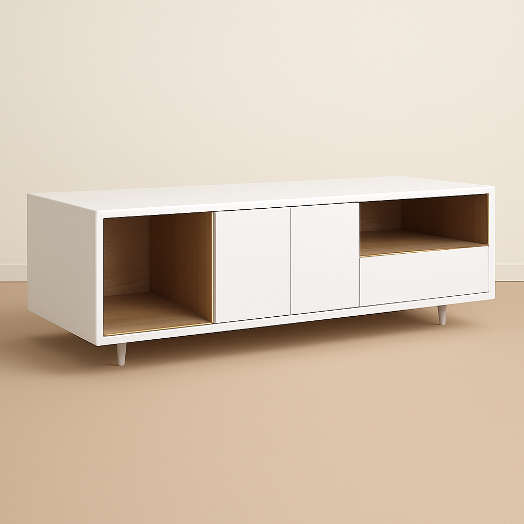 Celestial Crest TV Stand