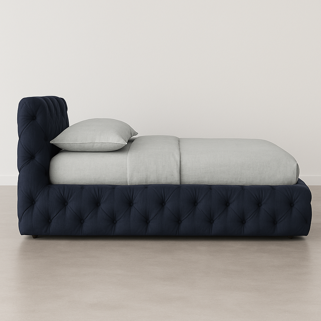 Chesterfield Sleigh Bed