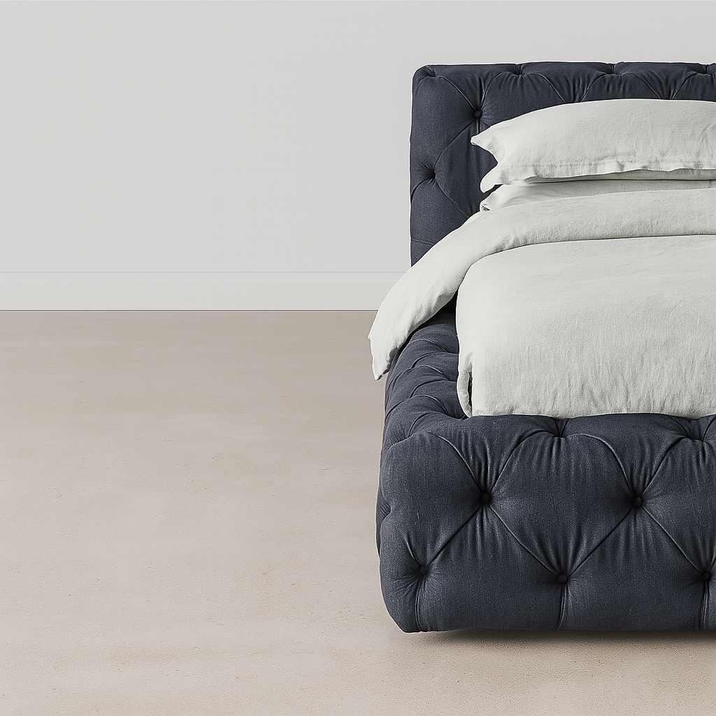 Chesterfield Sleigh Bed