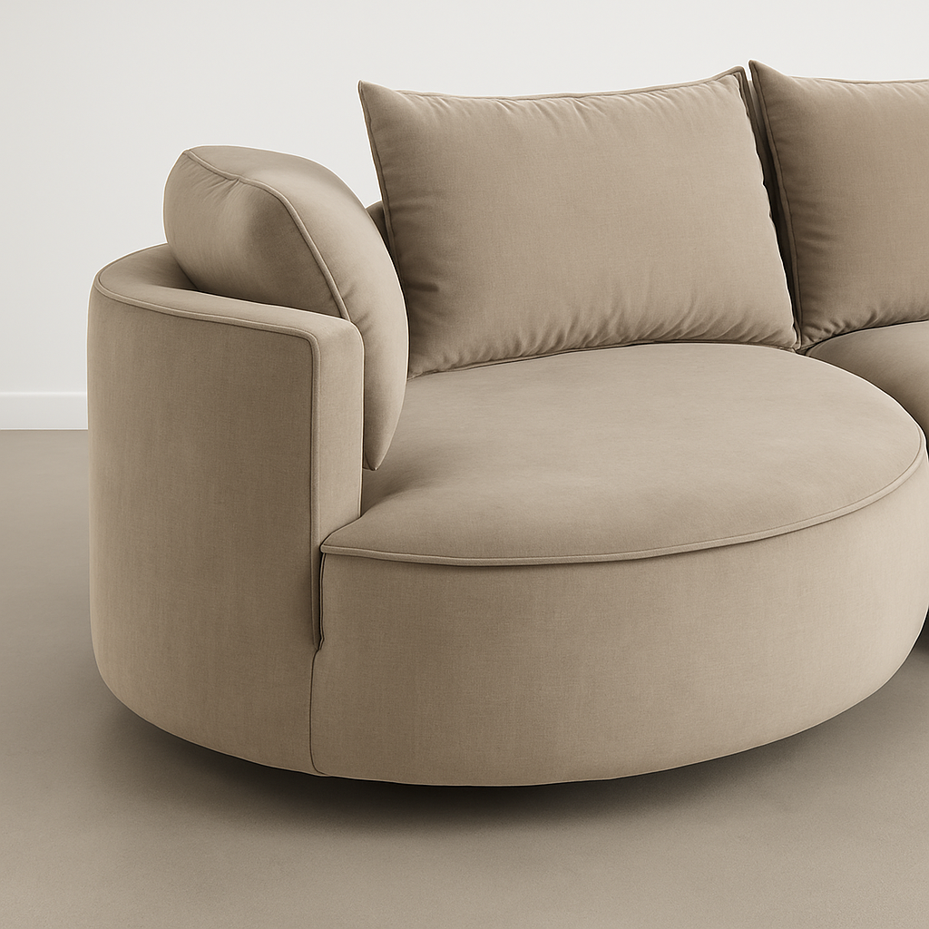 Venice Velvet Settee